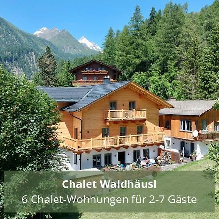 Chalet Waldhaeusl Luxurioese Ferienwohnungen Mit Sauna & Whirlpool, Kamin, Balkon Oder Terrasse Mit Bergblick Heiligenblut Buitenkant foto